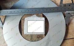 Шайба регулировочная пальца крепления трапеции к ковшу 90х190х1 CDM6376 30616115493/LG6376.16-06