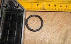 Кольцо втулки на форсунку (Euro 3) HOWO VG1540040010